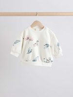 Толстовка и легинсы в комплекте для малышей Next E66-550, Молочный