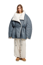 Пуховик двусторонний CHOICE MIDDLE Chocolate (без капюшона)