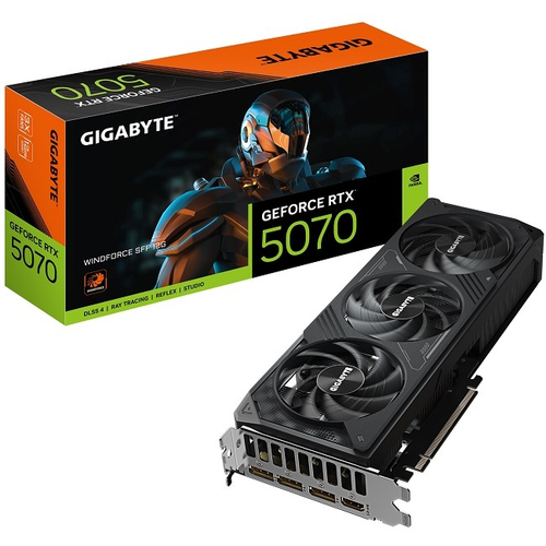 Видеокарта GIGABYTE GeForce RTX 5070 WINDFORCE SFF 12GB (GV-N5070WF3-12GD)