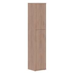 Шкаф колонка с глухой малой и средней дверьми СУ-1.8(L) Ясень Шимо 406*365*1975 IMAGO