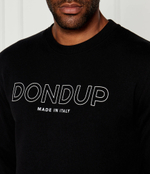 Худые FLEECE DONDUP - made in Italy - черный(UF641 KF0196U HY3)