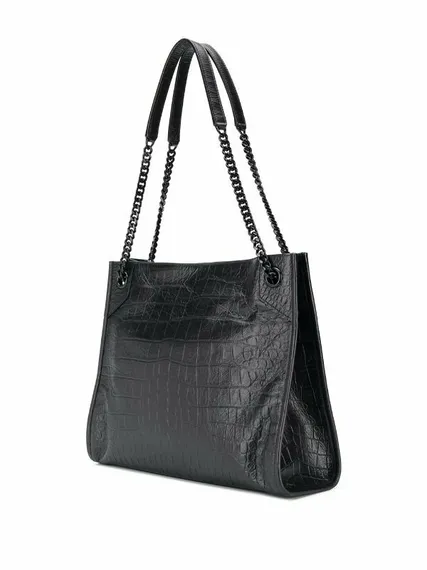 Сумка-шопер женская Saint Laurent Niki черный