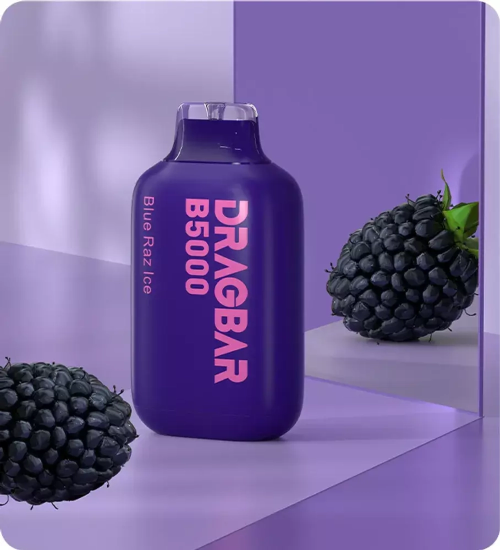 DRAGBAR B5000 - Blue Raz Ice (5% nic)