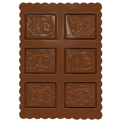 Набор для приготовления печенья Silikomart Snowman Slim