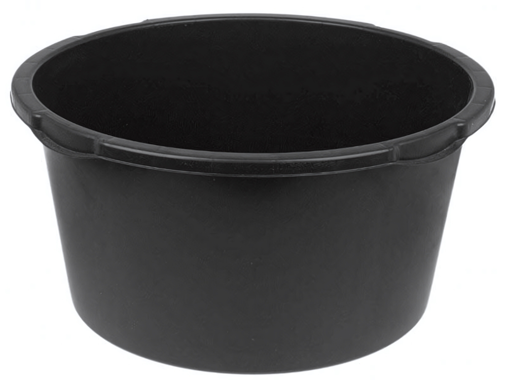 Контейнер строительный 90л круглый (черный)