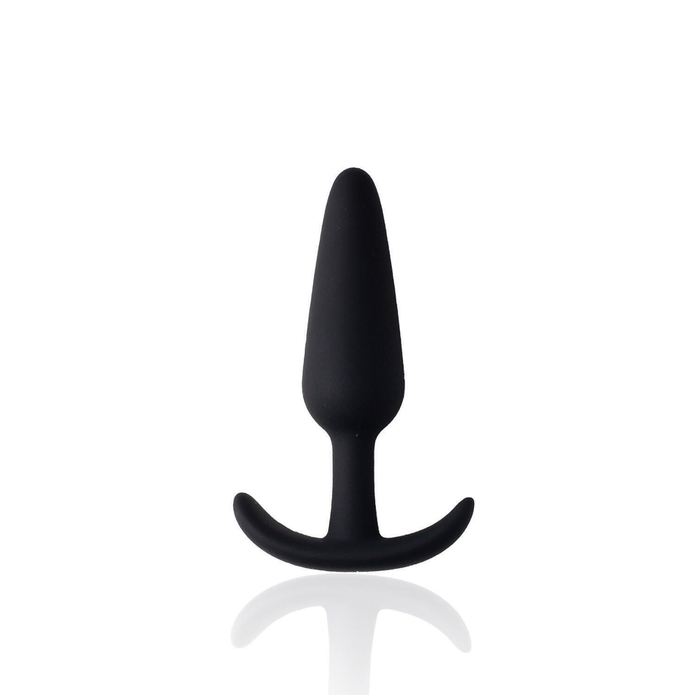 Черная анальная пробка для ношения Little Secret - 10 см. (Цвет: черный)