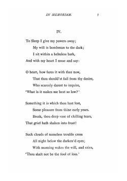 In memoriam | Alfred Tennyson