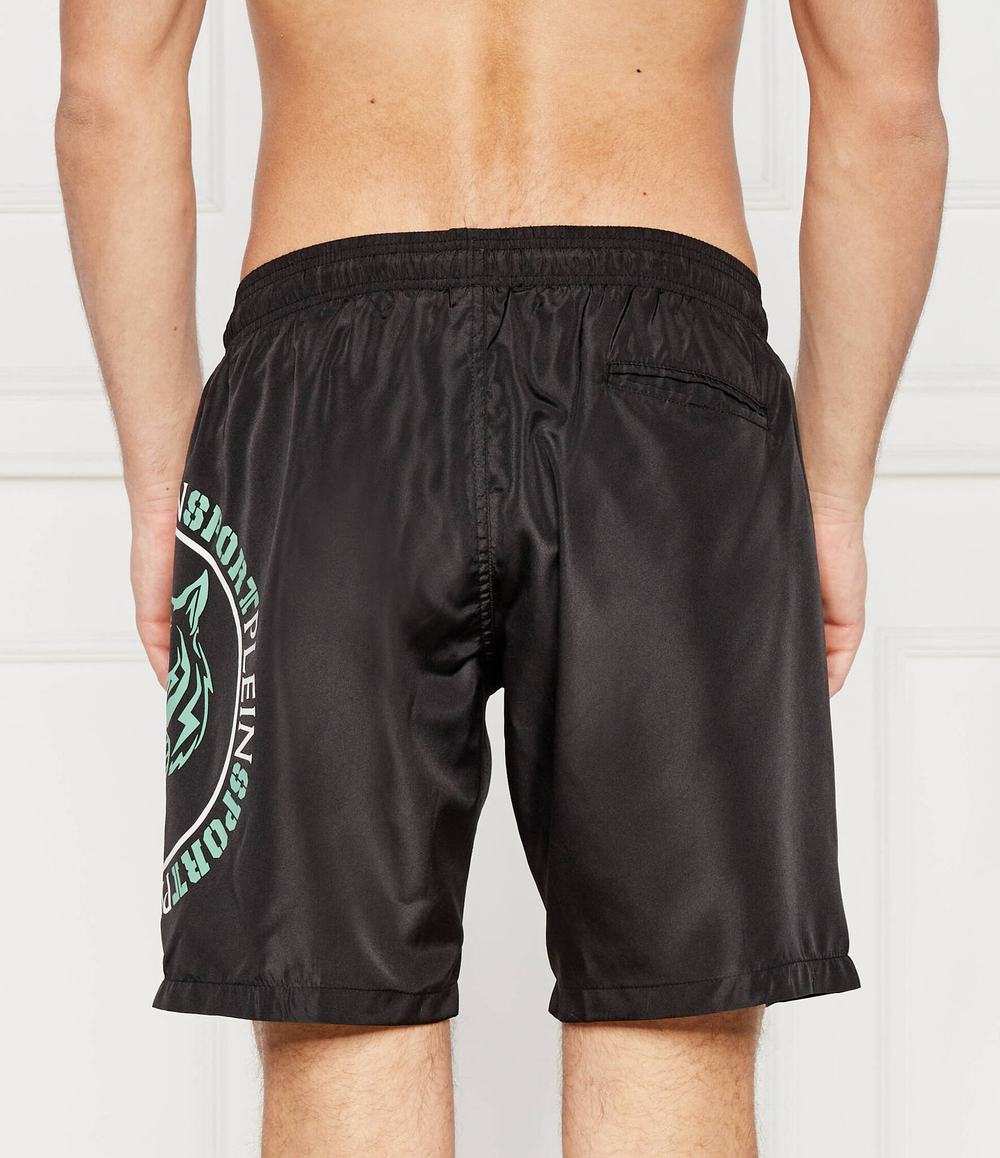 Шорты для плавания Plein Sport - черный(PS24MBL01)