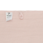 Набор из двух вафельных полотенец изо льна цвета пыльной розы из коллекции essential, 50х70 см