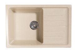 Мойка каменная S-12 глянец (Sim Gran), Бежевый