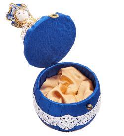 Народные промыслы RK-761/ 1 Кукла-шкатулка «Дама нарядная»