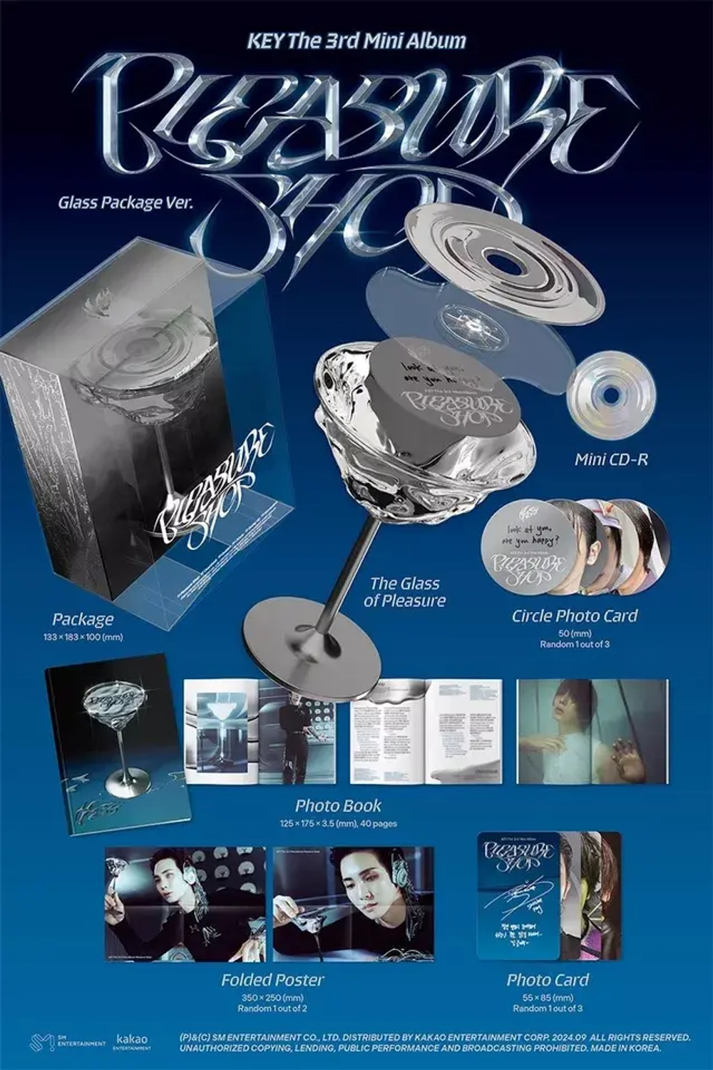 KEY SHINee - Pleasure Shop [Glass package ver.]