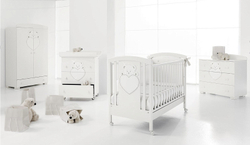 Детский пеленальный комод Erbesi Cucciolo слоновая кость