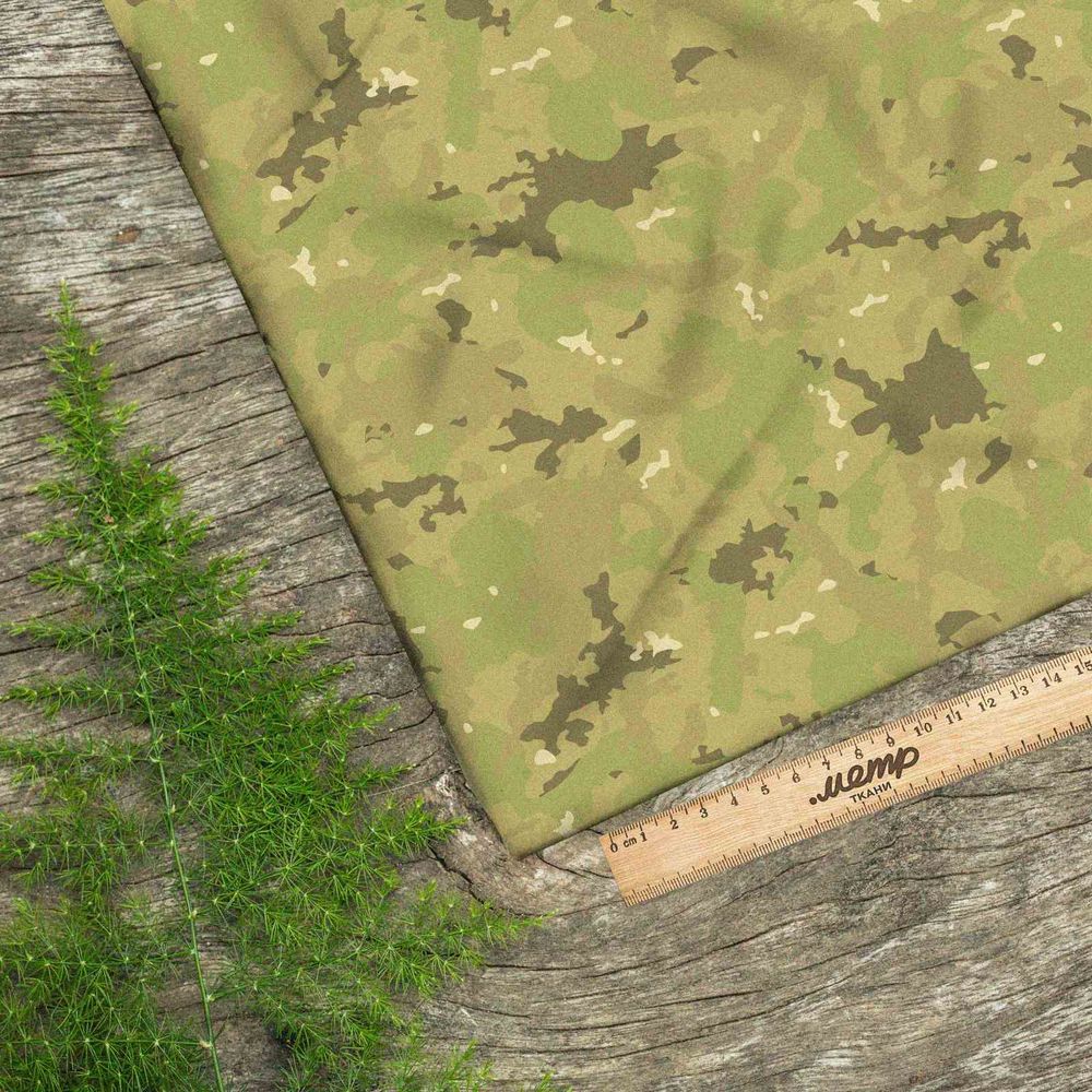 Ткань оксфорд 210 легкий милитари