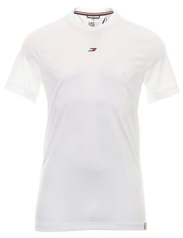 Мужская теннисная футболка Tommy Hilfiger Essential Training Small Logo Tee - белый
