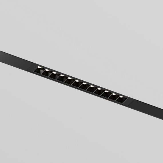 Трековый светодиодный светильник Denkirs Simple Grill DK8101-BK