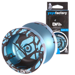 Йо-йо YoYoFactory DV888 Splash Голубой-Черный