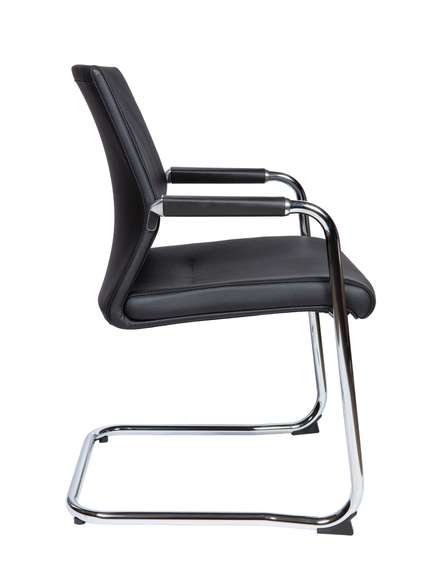 Кресло офисное Норден / Петра  CF / Petra CF / черная экокожа