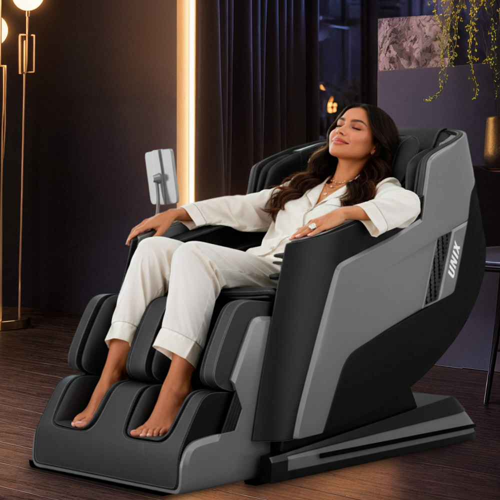 Массажное кресло Unix Afelia Black