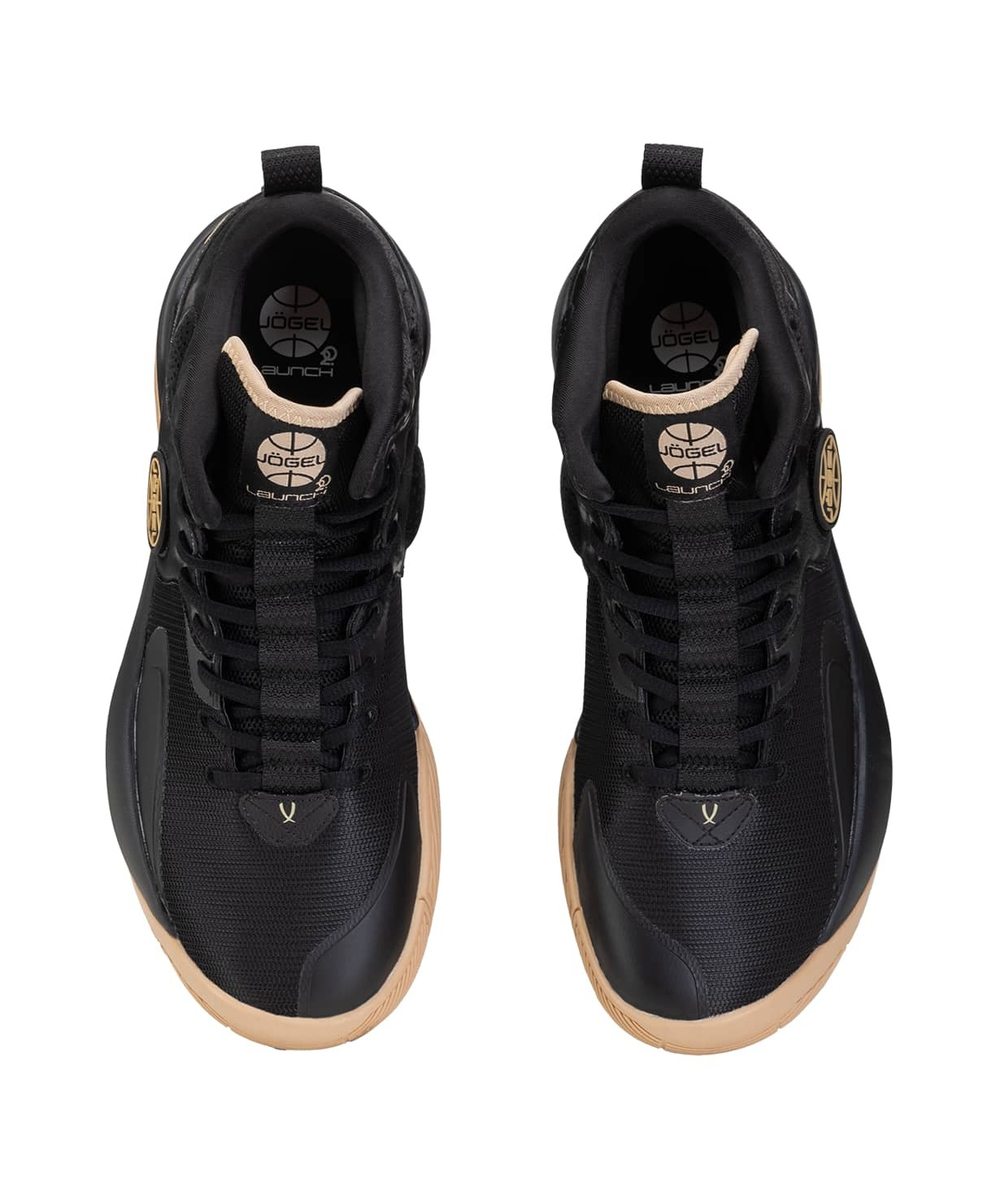 Кроссовки баскетбольные Launch MID, Black/gold