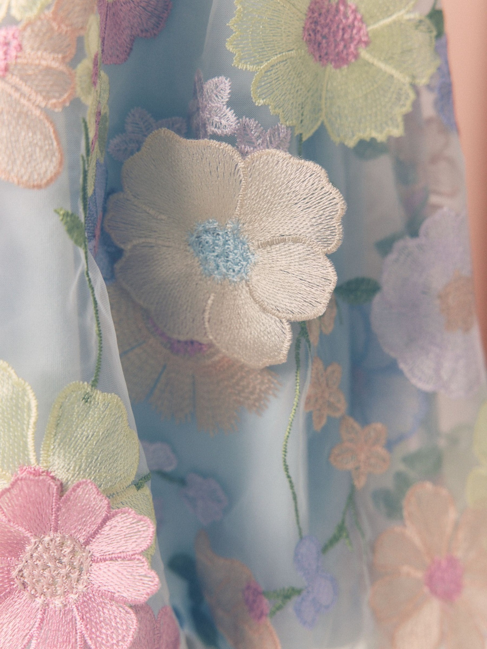 Платье для девочки Next E57-540, Голубой