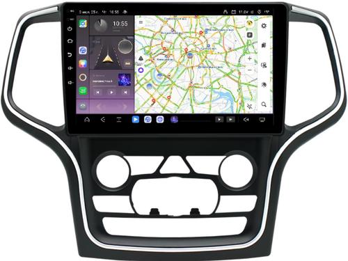 Магнитола для Jeep Grand Cherokee WK2 2013-2021 (взамен 8.4" экрана) - Kuberg QLed, Android 13, Быстрейшая, CarPlay, SIM-слот