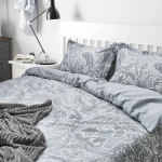 Комплект из сатина ПЕРСЕЯ наволочка + пододеяльник 1,5-сп | восточный принт