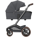 Детская коляска Maxi-Cosi Fame 3 в 1 с автокреслом CabrioFix Essential black Twillic Graphite/графит