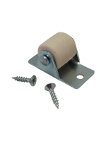 Белые колесики для мебели и дивана неповоротные