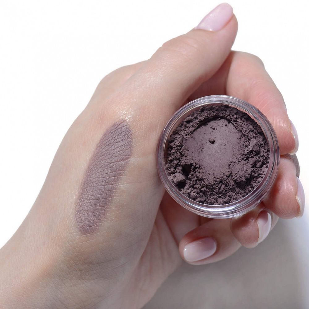 Тени для глаз матовая коллекция ES109 Сиреневро-коричневый 1,5 г (Kristall Minerals Cosmetics)