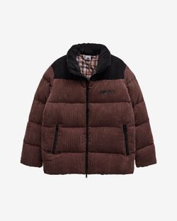 Пуховик AW24 Downjacket Velvet Combo Brown