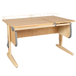 Растущая парта  Дэми СУТ 25 с задними полками СУТ.15.210 (1200×880 мм)