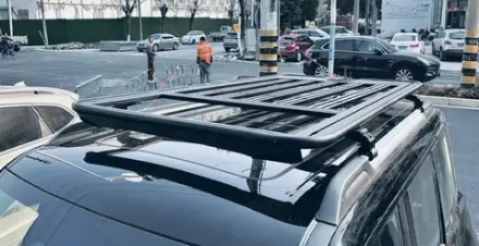 Платформа на крышу с боковой лестницей для Haval Dargo Хавал Хавейл Дарго обвес