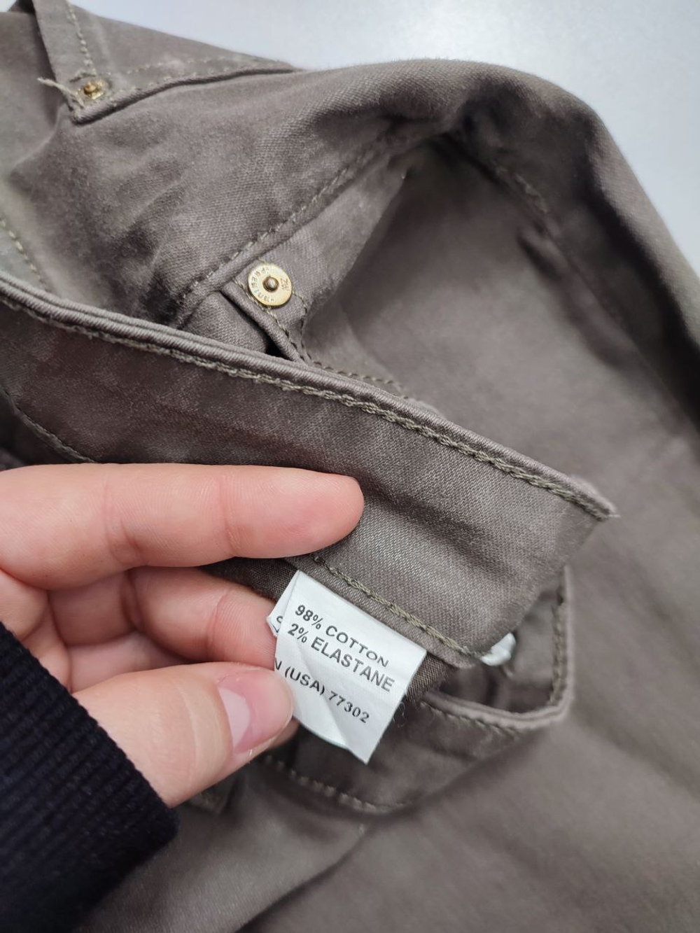 Брюки Zara из хлопка 46 размер