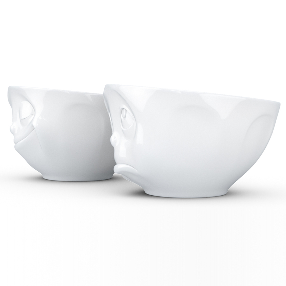 Набор чаш happy & oh please, 200 мл, белый, 2 шт.