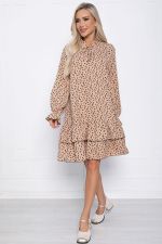 Платье Осенняя симфония (бежевое) П10936 LT Collection