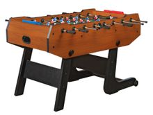 Игровой стол - футбол складной &quot;Maccabi&quot; (140x75x89, орех)
