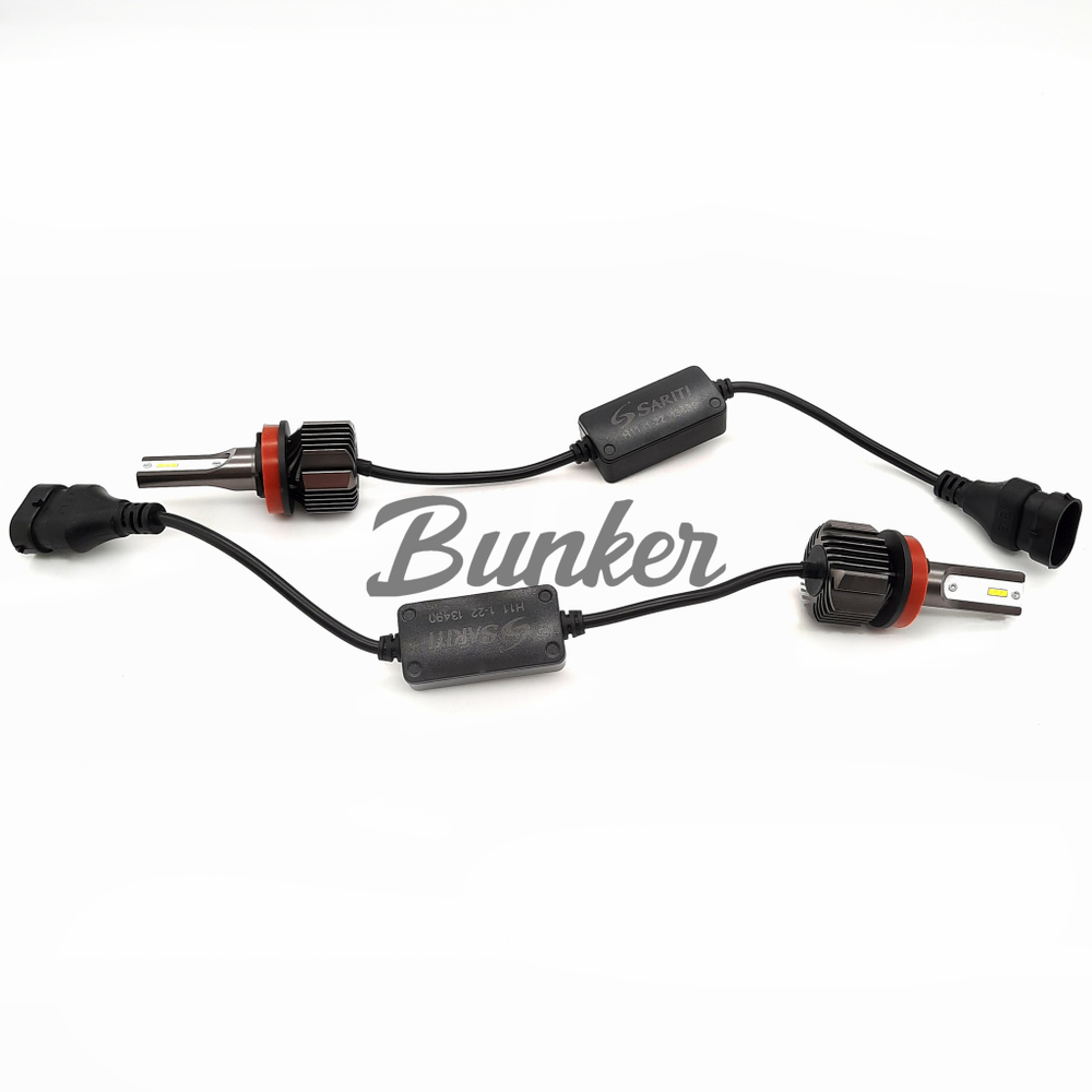 Cветодиодные лампы Sariti E5 H11 6000K,12V