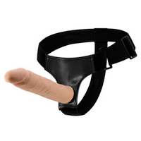 Гибкий страпон-реалистик 21,5см на трусиках Baile Mildred Strap On Super Belt BW-022047