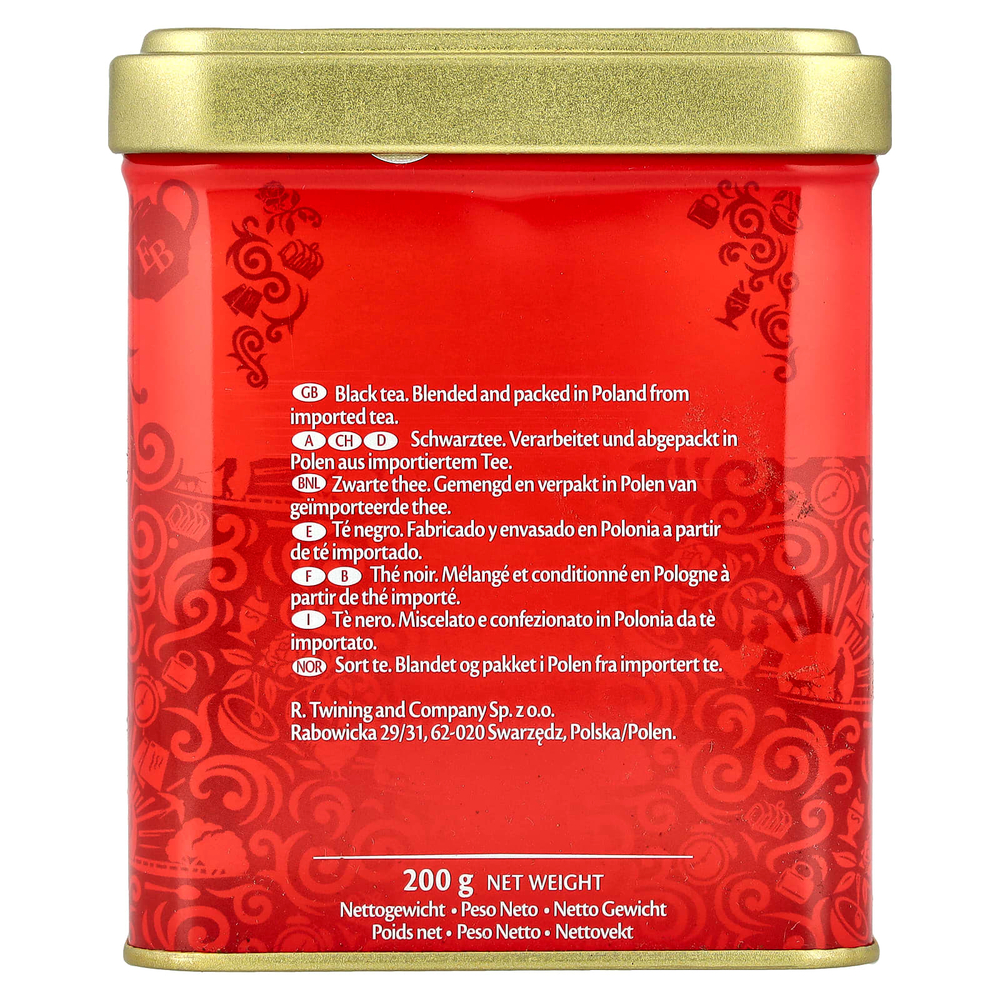 Twinings, рассыпной чай "Английский завтрак", 200 г (7,05 унции)