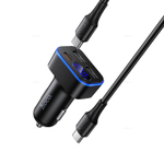 Автомобильное зарядное устройство для Type-C Hoco Z63A PD30W+QC3.0 (black)