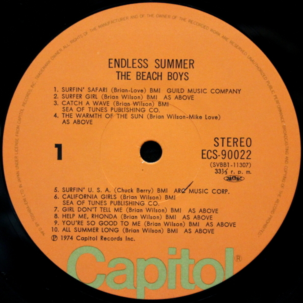 The Beach Boys / Endless Summer (LP)