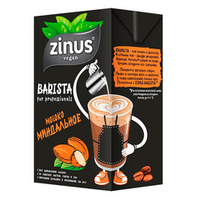 Молоко растительное Zinus Barista миндальное 1л