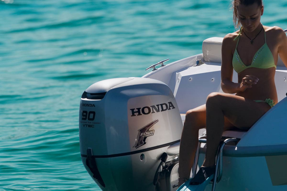 4х-тактный лодочный мотор HONDA BF 90 DK4 LRTU