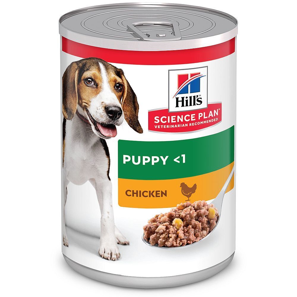 Hill&#39;s SP PUPPY 370 г влажный корм для врослых щенков со вкусом Курицы