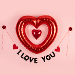 Гирлянда-буквы из фетра «I love you», 100 см