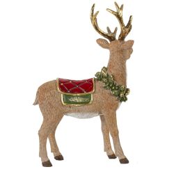 GAEM Фигурка декоративная "Олень", L18 W7 H27 см