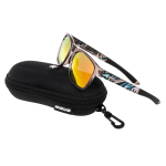 Очки поляризационные Nisus (N-OP-TF2038-O) (зеркальный оранжевый) в жестком чехле
