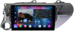 Магнитола Toyota Hilux 8 2015-2023+ - FarCar 588/1077M монитор 10" QLED на Android 13, 8 ядер (TS18), CarPlay, 4G SIM-слот