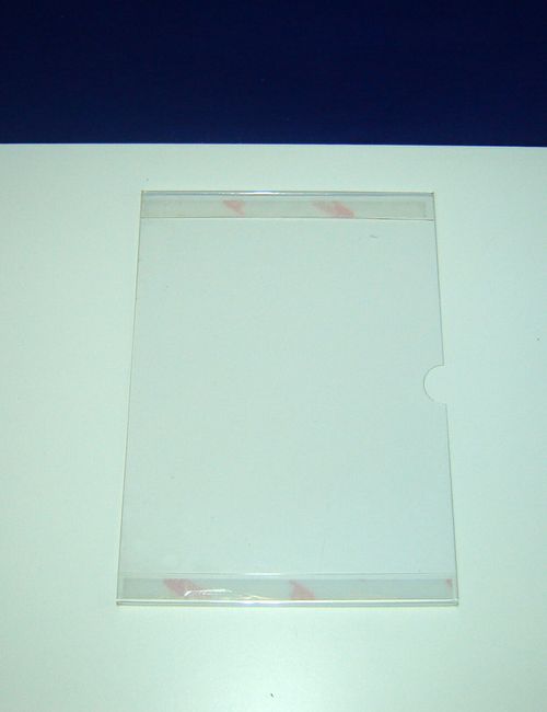 Карман информационный вертикальный №2 А5+скотч